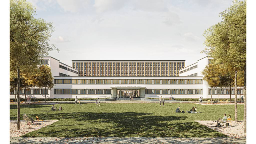 2026 wird die Gesamtsanierung der Schweizerischen Nationalbibliothek starten.