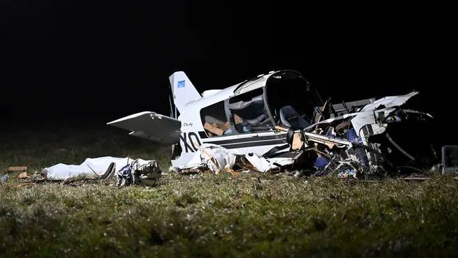 Zwei Tote bei Flugzeugabsturz in Lyon