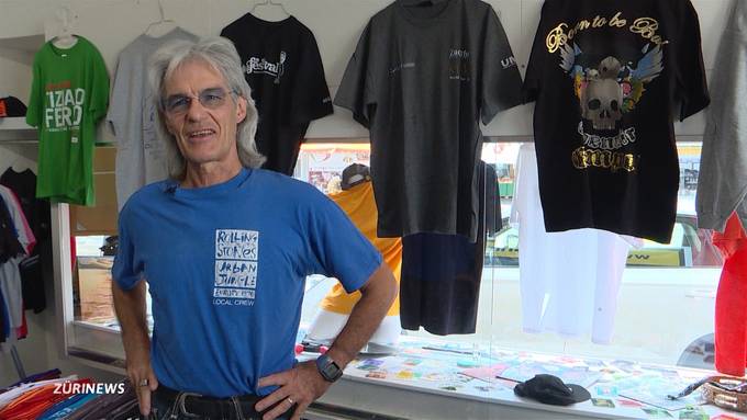 Vom Stage-Manager zum Shirt-Verkäufer