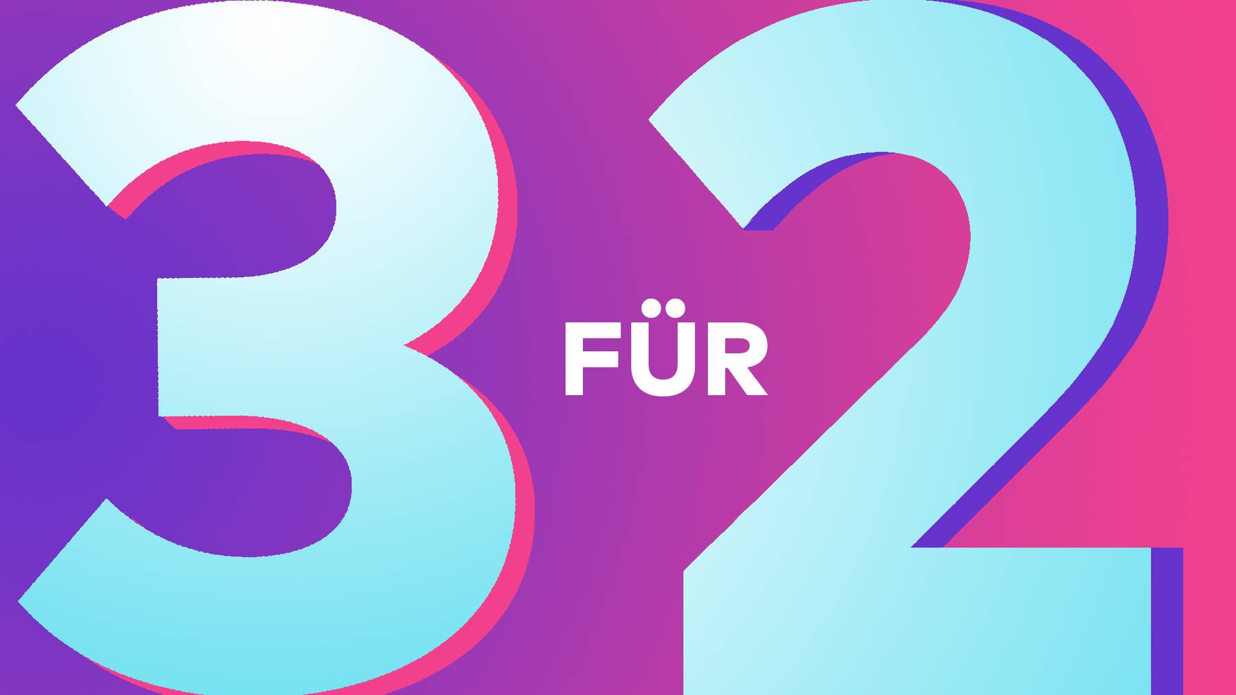 3 für 2