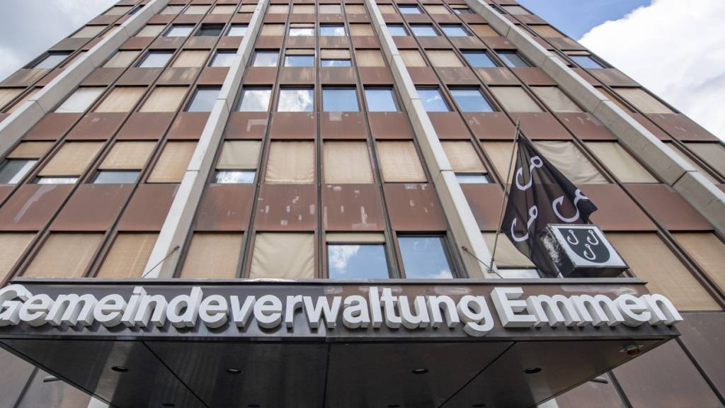 Die Gemeinde Emmen erzielte 2025 zum sechsten Mal in Folge ein positives Jahresergebgnis. (Archivaufnahme)