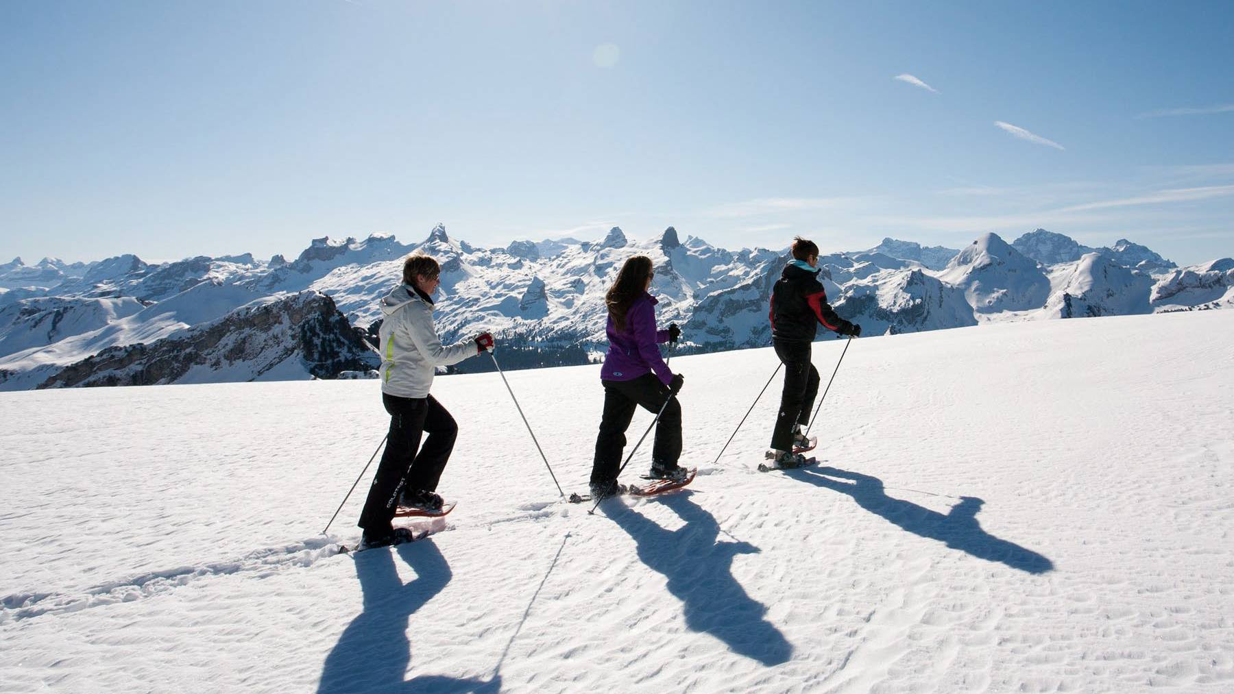 Freizeittipp: Schneeschuhlaufen mit der ganzen Familie