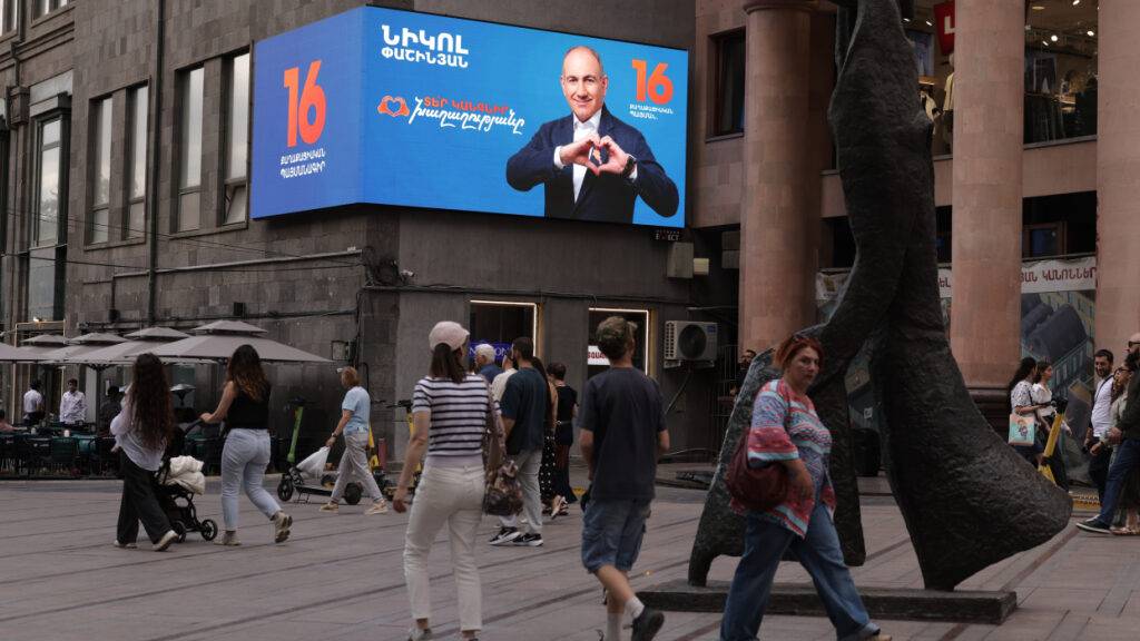 Wahl in Armenien als Zerreissprobe zwischen Ost und West