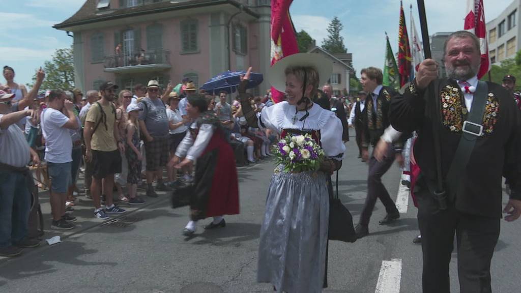 Offizieller Tag am eidg. Jodlerfest in Zug