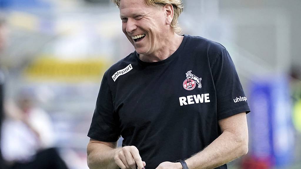 Der 1. FC Köln plant langfristig mit Trainer Markus Gisdol