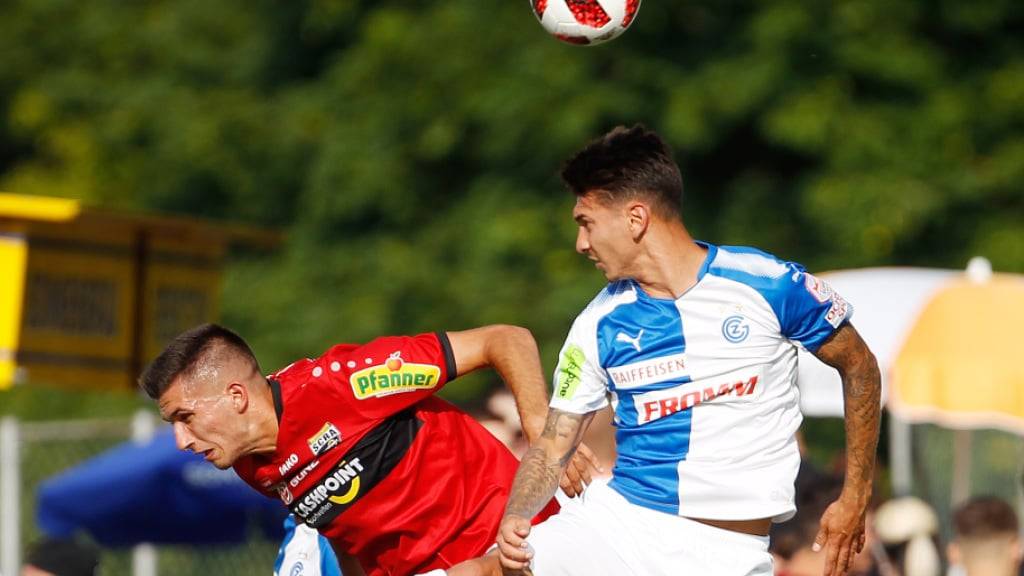Verstärkung für den FC Luzern: der österreichische Internationale Adrian Grbic (li., in einem Testspiel mit Altach gegen GC)