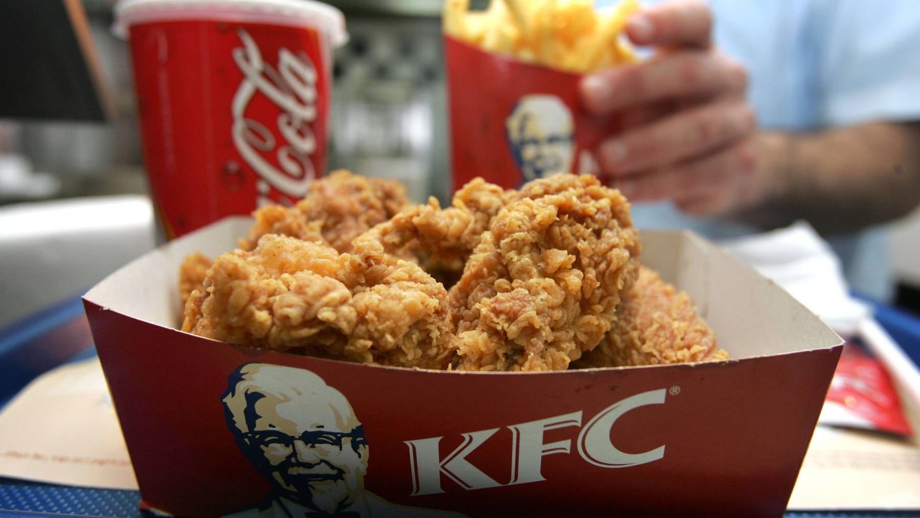 Geschmacklos: Kentucky Fried Chicken hat Werbung mit der Reichspogromnacht gemacht.