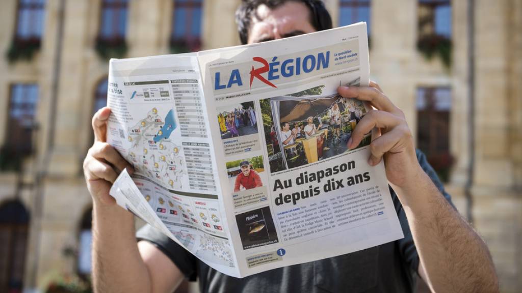 Die Stadt Yverdon-les-Bains arbeitet nach einem Streit wieder mit der Waadtländer Lokalzeitung «La Région» zusammen. (Archivbild)