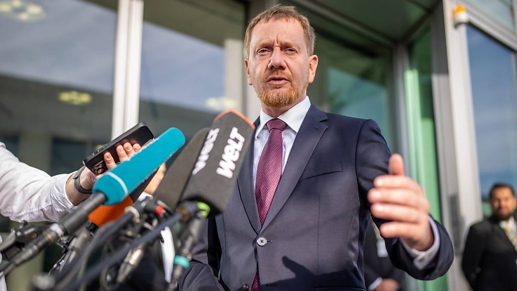 Michael Kretschmer (CDU), Ministerpräsident von Sachsen, kommt zu den Gremiensitzungen der Bundes CDU nach den Landtagswahlen in Sachsen und Thüringen. Foto: Michael Kappeler/dpa