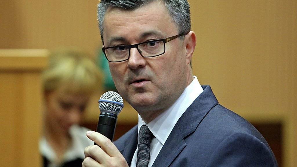 Der gestürzte kroatische Regierungschef Tihomir Oreskovic.