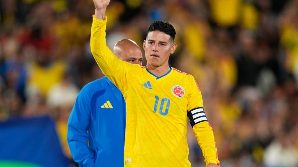 James Rodriguez verabschiedet sich aus der kolumbianische Nationalmannschaft