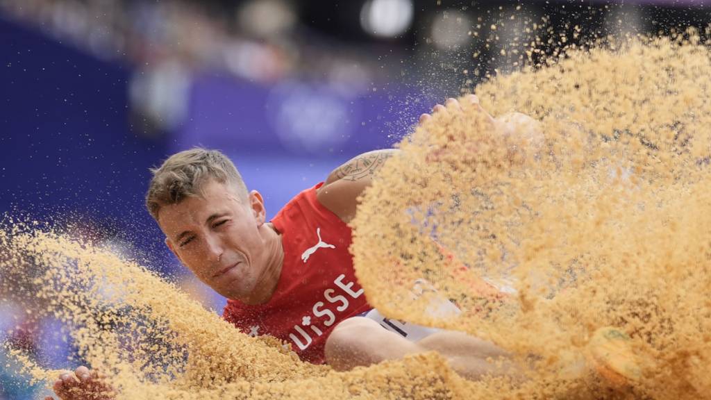 Klappt es mit einer Medaille? Der Zehnkämpfer Simon Ehammer setzt alles auf den Weitsprung - am Dienstag bestreitet er den Final