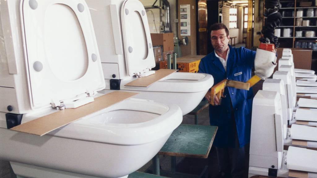 Der Sanitärtechnik-Konzern Geberit ist zum Jahresstart weiter gewachsen. (Archivbild)