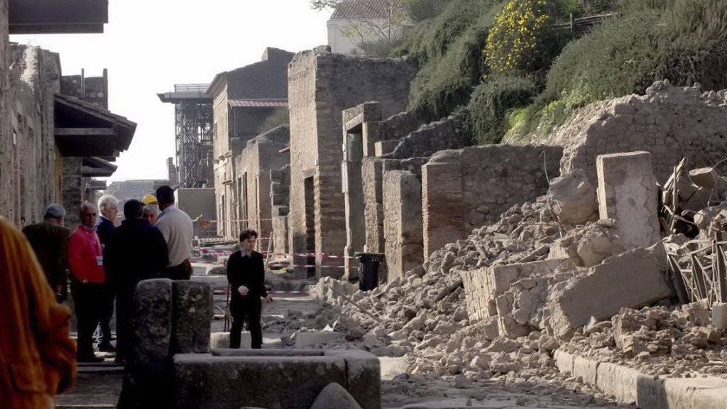 Die antike Römer-Stadt Pompeji am Golf von Neapel: Noch immer gibt es Teile der Stätte, die noch nicht freigelegt sind. (Archivbild)