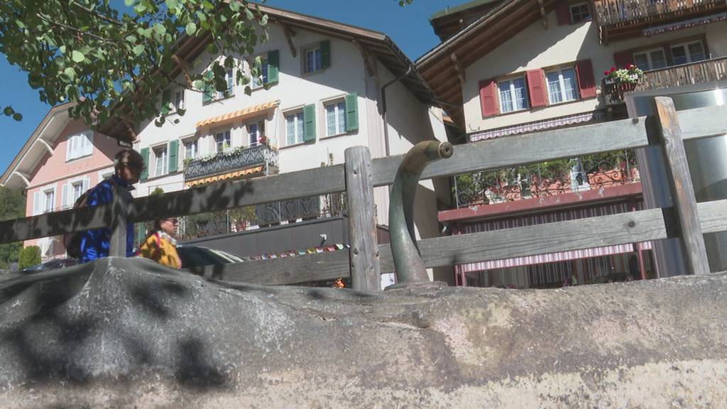 Trockenheit in Grindelwald