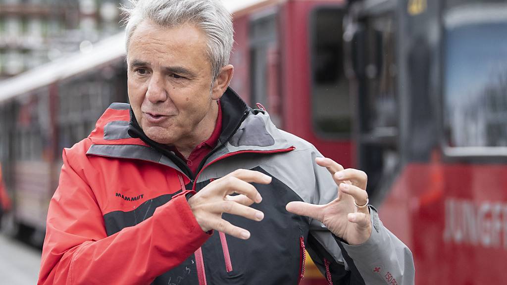 Urs Kessler tritt im Juni 2025 als CEO der Jungfraubahn-Gruppe ab. Kessler ist seit 36 Jahren für das Unternehmen tätig, seit 2008 als Geschäftsführer.(Archivbild)