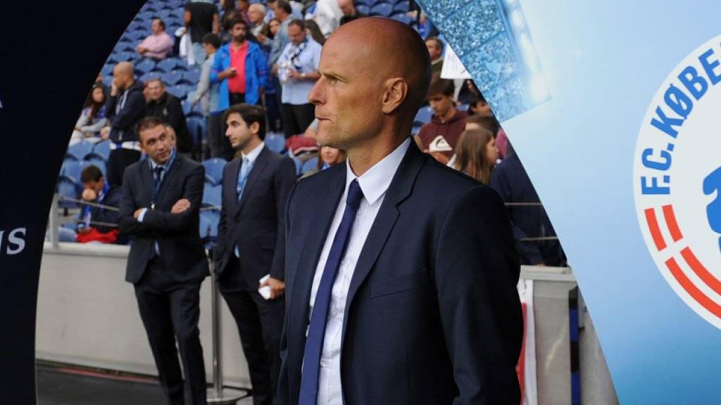 Auf das Team von Kopenhagens Trainer Stale Solbakken  wartet mit dem Gastspiel beim englischen Meister Leicester City ein grosser Härtetest