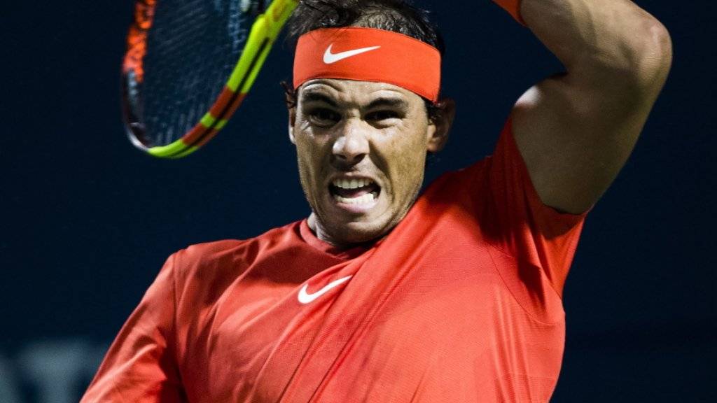 Rafael Nadal kämpft sich gegen Marin Cilic durch