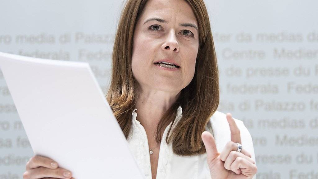 FDP-Präsidentin Petra Gössi erhält von der Parteibasis Unterstützung für mehr Engagement in der Klima- und Umweltpolitik. (Archivbild)