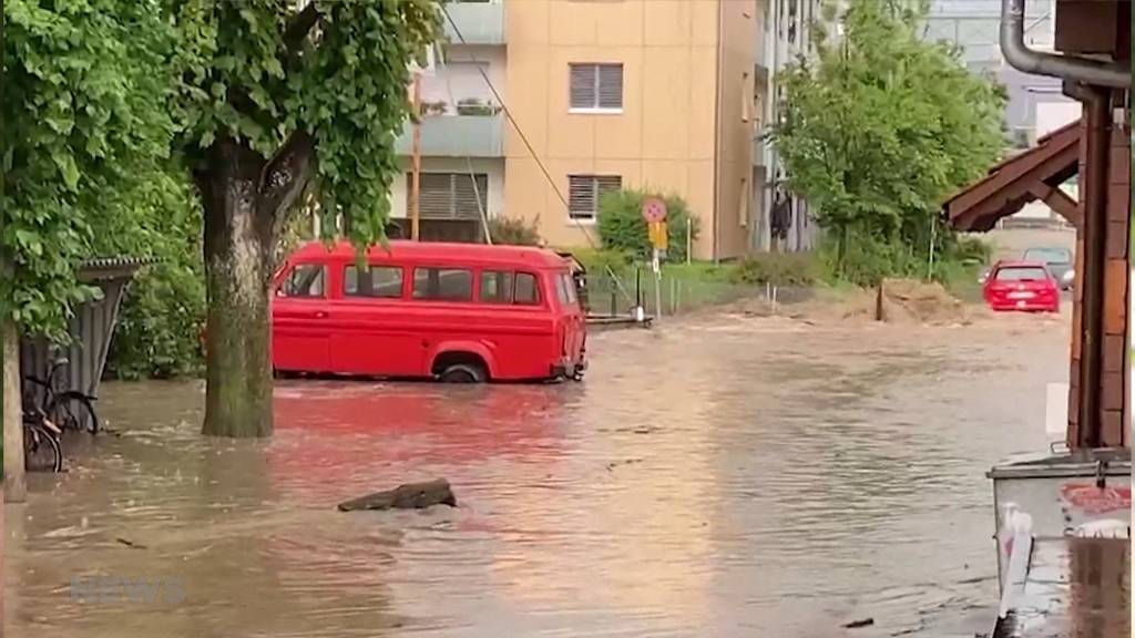 Heftige Unwetter in der Region: Mülethurnen ist ohne Trinkwasser