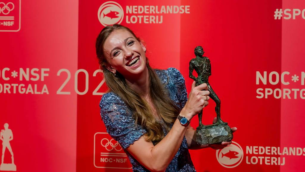 Femke Bol hat schon wieder gut lachen