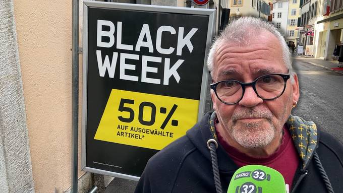 «Habe kein Geld mehr» – ein Augenschein am Black Friday in Solothurn
