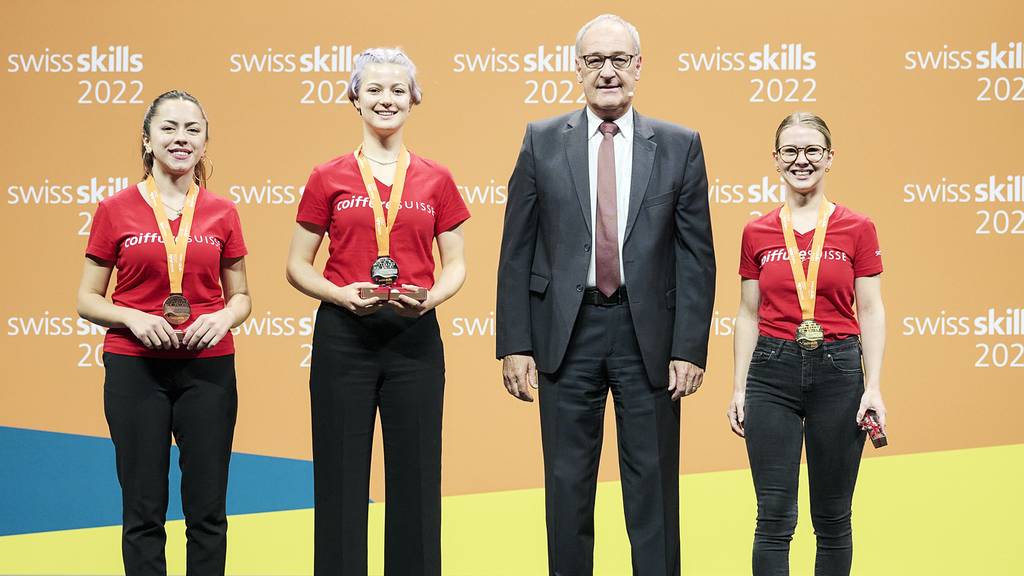 Über 70 Berner Medaillen an den SwissSkills 2022