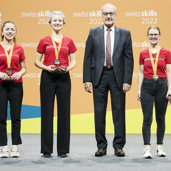 Über 70 Berner Medaillen an den SwissSkills 2022