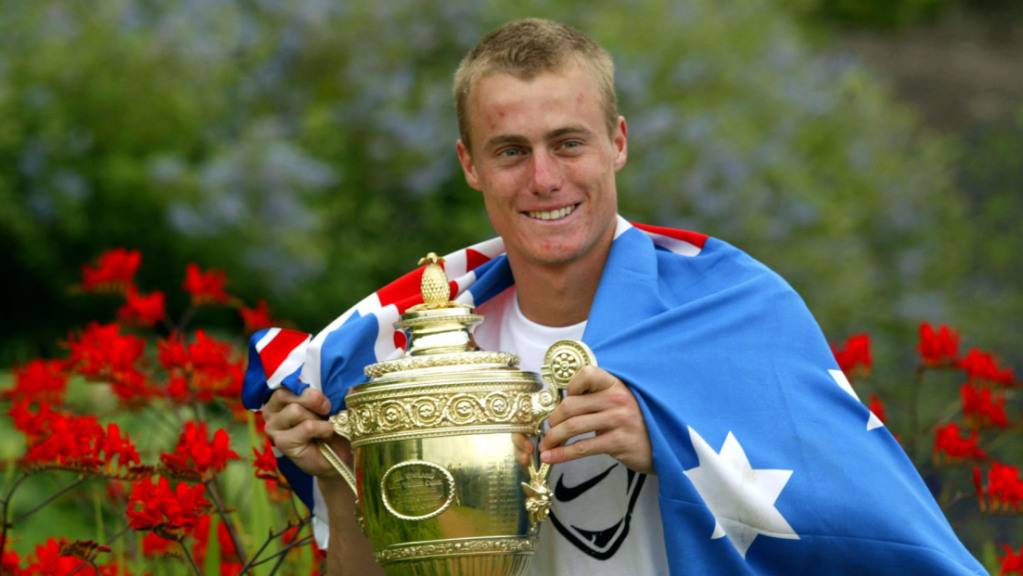 Grosse Siege in Wimbledon und am US Open, doch am Australian Open verlor er 2005 im Final gegen Marat Safin: Lleyton Hewitt