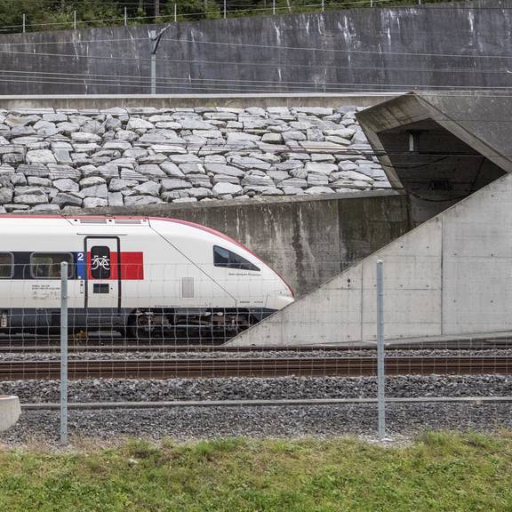 Ab Dezember fahren 31 Züge durch den Gotthardtunnel