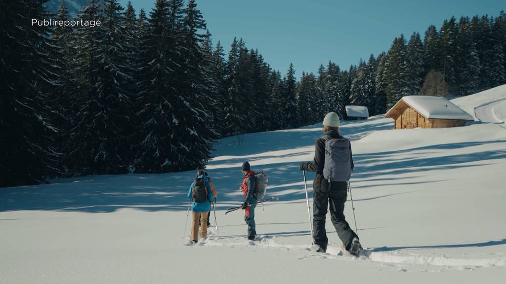 «Schneeschuhtour in der Wildnis»