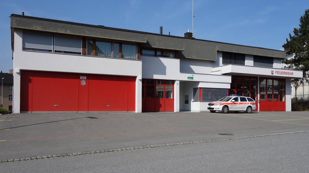 Die Polizeistation Kaltbrunn.