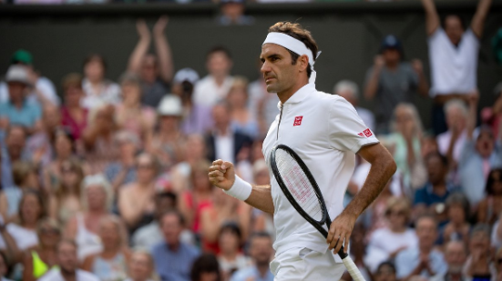 Roger Federer spielt in Wimbledon um den Titel