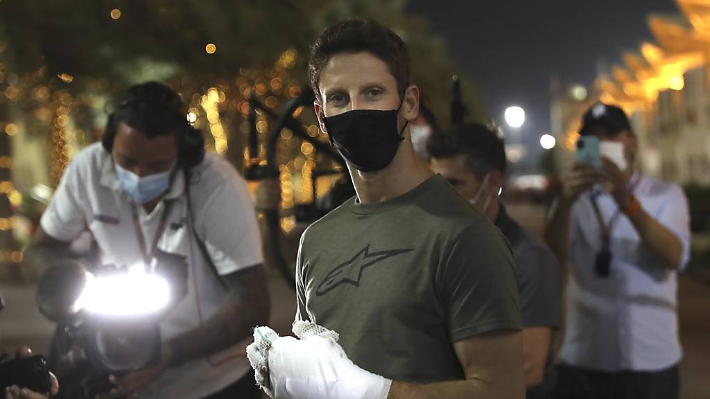 Romain Grosjean muss nach seinem Unfall in Bahrain auch auf das Saisonfinale in Abu Dhabi verzichten