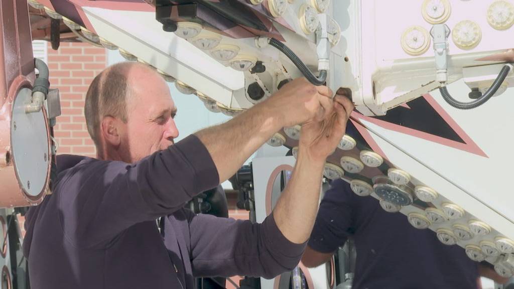 Zuckerwatte, Tradition und wirtschaftlich bedeutende Chilbi: Aufbau-Schlussspurt am St.Galler Jahrmarkt