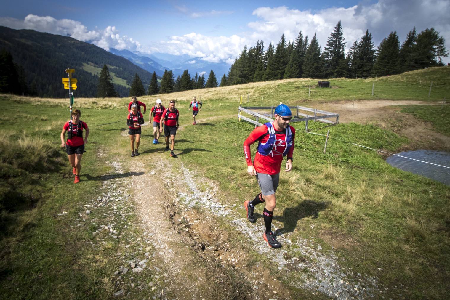 Ein Traum für Läufer: Der Trail Run HTW Chur. (Bild: HTW Chur)