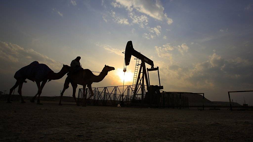 Die hohe Ölproduktion drückt auf den Preis: Ölfeld in Bahrain (Symbolbild)