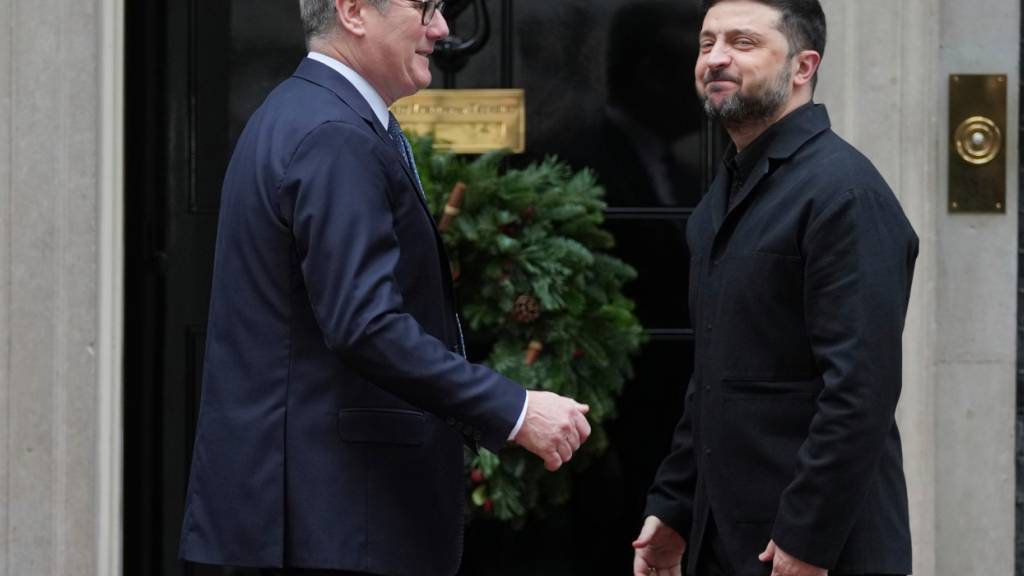 Selenskyj wirbt in London um Unterstützung