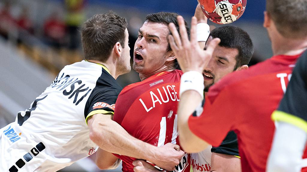 Die Schweizer Handballer zeigten gegen Olympiasieger und Weltmeister Dänemark eine gute Moral