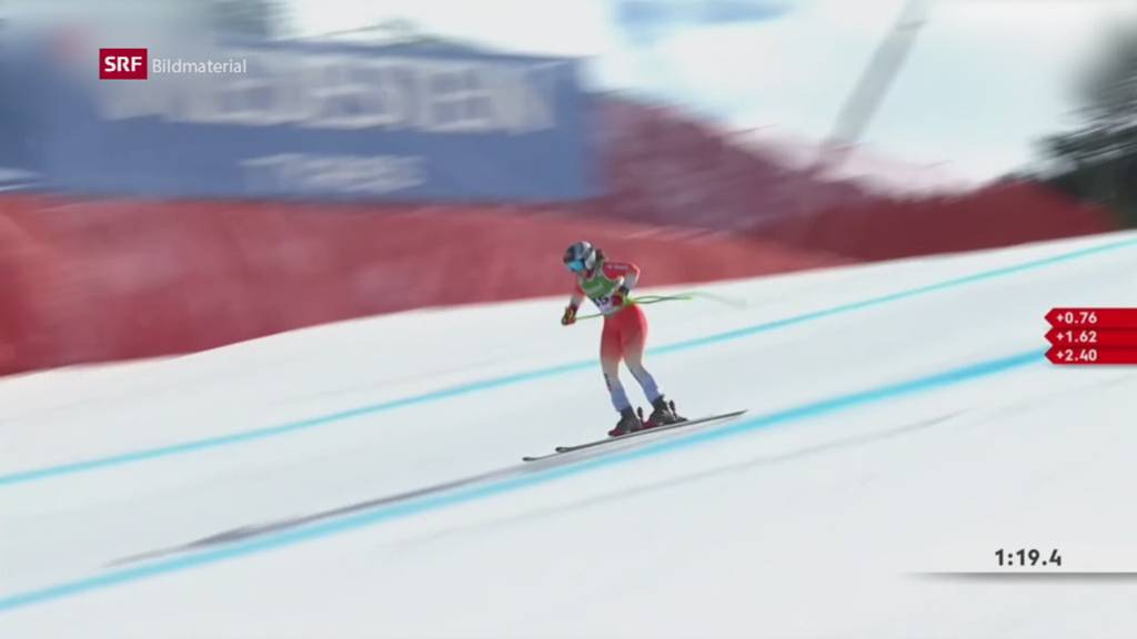 Ski-Weltcup-Exploit: Stefanie Grob fährt erstmals in die Punkte