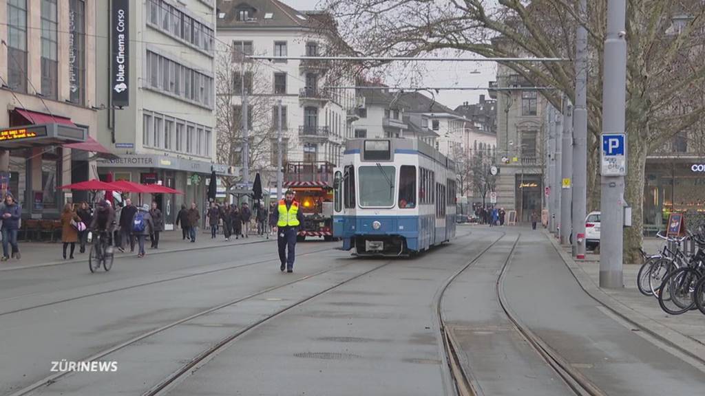 Stromausfall legt Trambetrieb beim Bellevue kurzzeitig lahm