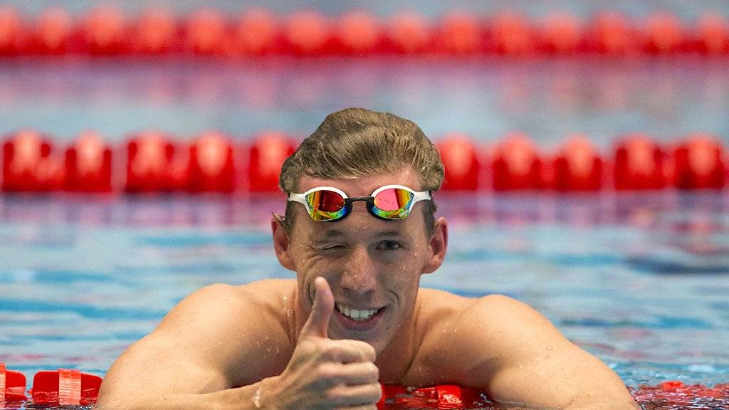 Jérémy Desplanches peilt an den Schwimmweltmeisterschaften in Budapest über 200 m Lagen den Final der besten acht an