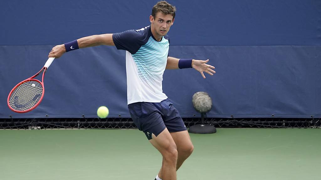 Henri Laaksonen qualifizierte sich zum zweiten Mal an einem Grand-Slam-Turnier für die 3. Runde.