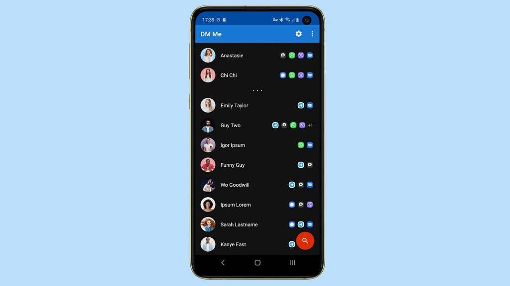 DM Me App: Die Verbindung von Whatsapp, Signal, Telegram & Co.