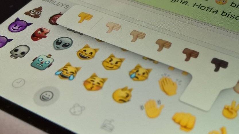 Für einige Emojis heisst es «Daumen runter».