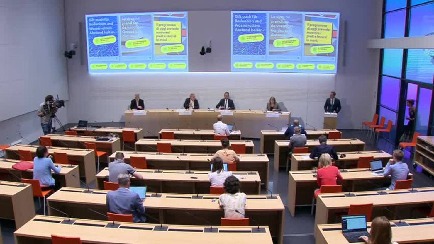 Komplette Pressekonferenz des Bundes vom 30. Juli 2020 TeleBaern