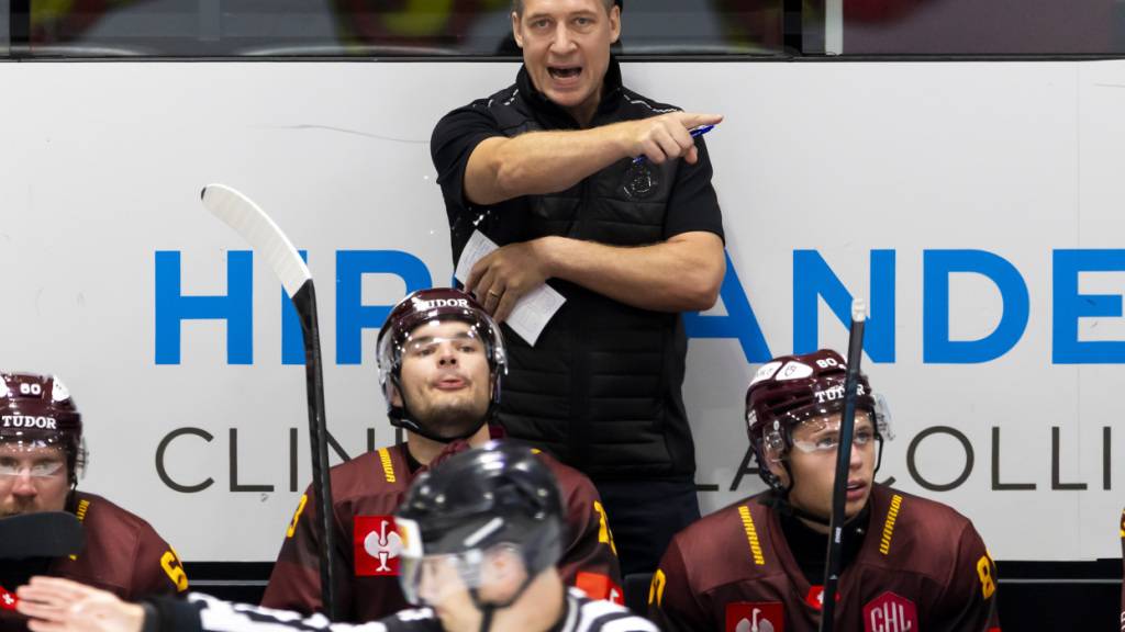 Genève-Servettes Coach Sam Hallam kassierte in seiner Heimat eine Niederlage