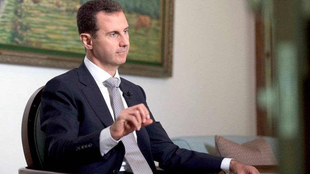 In seinem Land herrscht Krieg: Syriens Machthaber Baschar al-Assad. (Archiv)