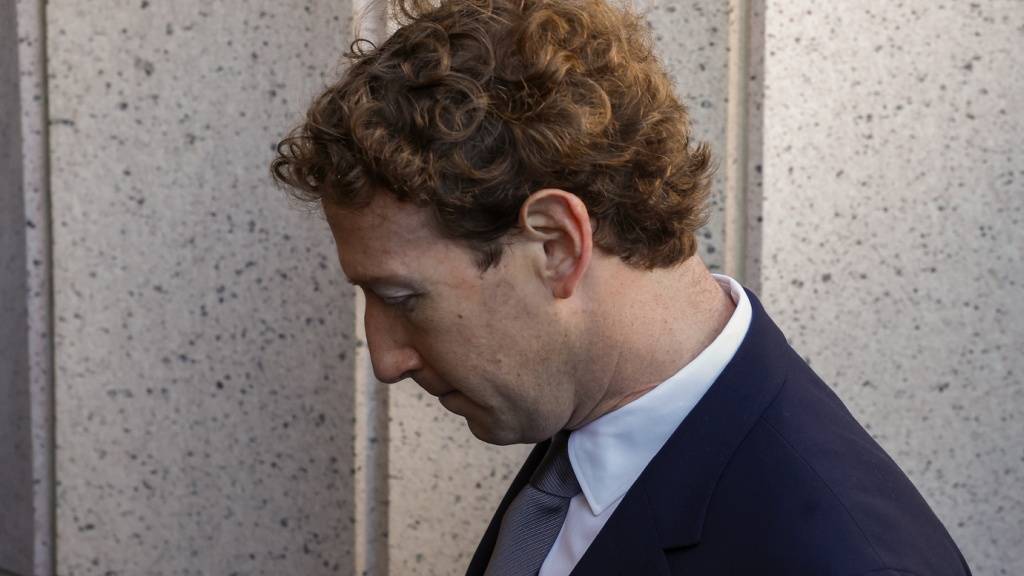 Auch Meta-Chef Mark Zuckerberg wurde vor den Geschworenen befragt. (Archivbild)