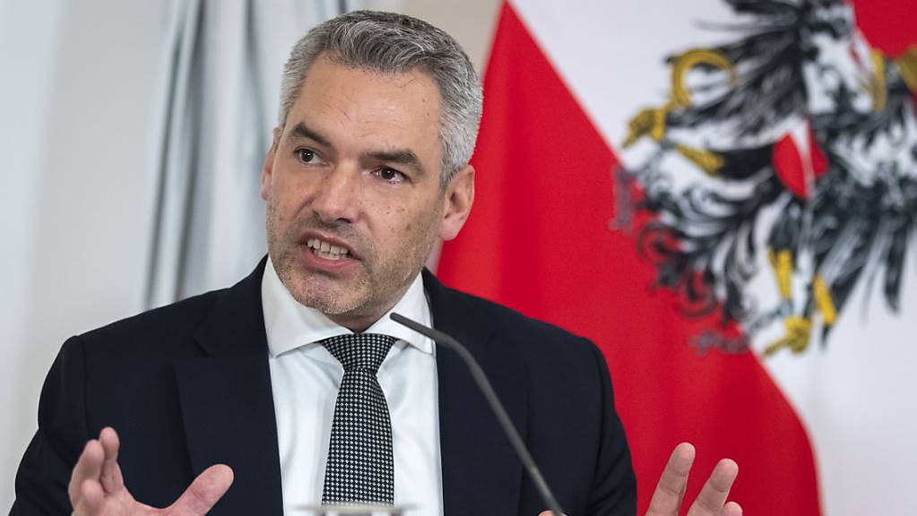Österreichs Kanzler Nehammer positiv auf Corona getestet